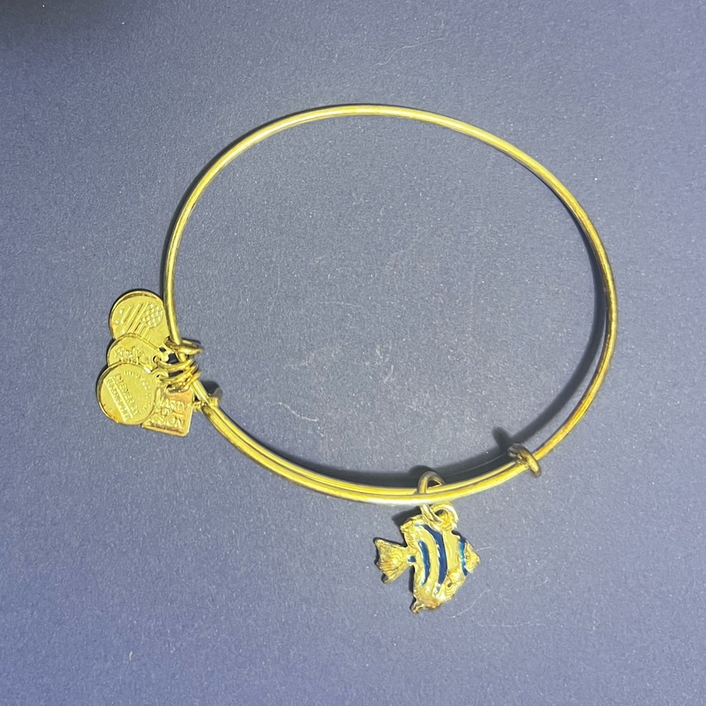 Alex and Ani Angel Fish bracelet